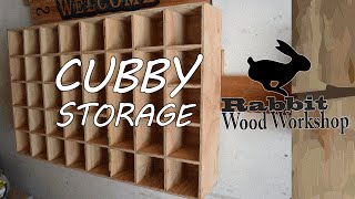 Cubby storage Easy build [upl. by Ednalrim]