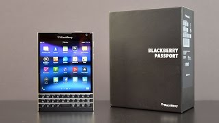 Blackberry Passport Unboxing amp Review [upl. by Royd873]