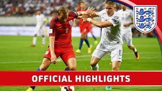 Slovakia 01 England 2018 World Cup Qualifier  Official Highlights [upl. by Ehcropal523]