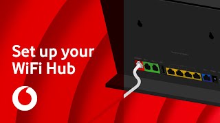 How to set up your Vodafone WiFi Hub  Support  Vodafone UK [upl. by Philbert]