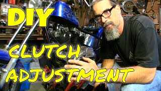 HARLEY Davidson IRONHEAD Sportster Clutch ADJUSTMENT DIY Installation TOOL [upl. by Gnov]