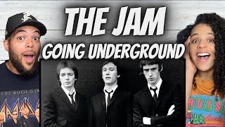 EPIC FIRST TIME HEARING The Jam  Going Underground REACTION [upl. by Ihsakat]