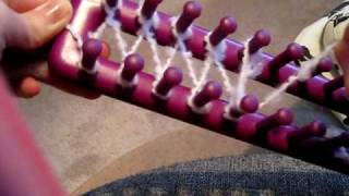 How to Cast on using a Loom [upl. by Duggan]