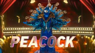 Masked Singer Peacock all performances amp reveal  Season 1 [upl. by Whitver]