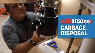 How to Install a Garbage Disposal  Ask This Old House [upl. by Ahtelat]