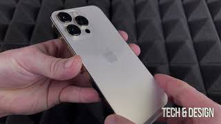 iPhone 13 Pro  128gb Gold Unboxing [upl. by Gerik]