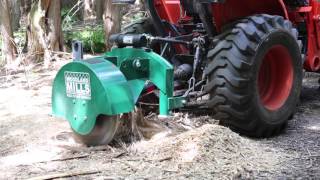 WG24 Stump Grinder Demonstration [upl. by Eniarol466]