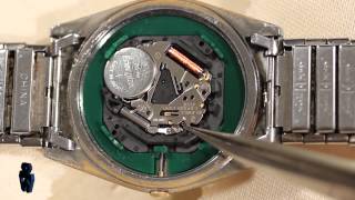 How to Remove amp Replace Watch Movements [upl. by Ilojna]