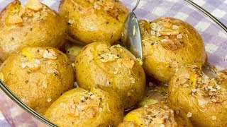 Pommes de terre au four – une recette portugaise extrêmement délicieuse et simple   SavoureuxTV [upl. by Annayrb3]