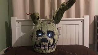 Springtrap Mask Complete [upl. by Marolda]