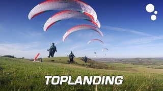 Paragliding Skills Toplanding in light winds [upl. by Zaragoza]