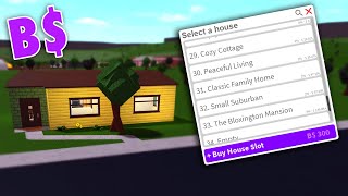 Bloxburg How To Get Prebuilt Houses and New Plots [upl. by Terces157]