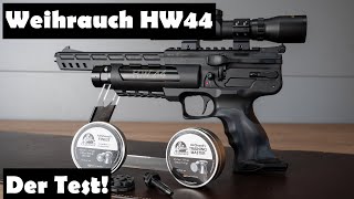 Weihrauch HW44 Luftpistole  Mein Review und Test [upl. by Rentsch798]