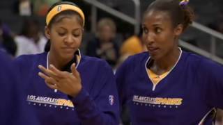 Lisa Leslie and Candace Parker Reflect On Their In Game Dunks [upl. by Bosch]