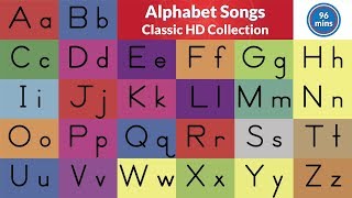 Alphabet Songs  ABC Song Collection  Teach the Letters and Sounds [upl. by Imojean]