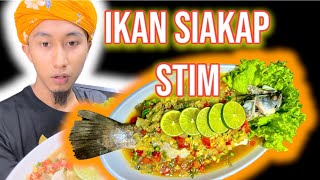 Resepi IKAN SIAKAP STIM [upl. by Ylrac]