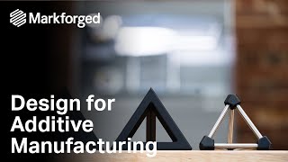 How to Design for Additive Manufacturing 5minute overview [upl. by Bergeman]