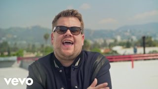 Justin Timberlake  CANT STOP THE FEELING James Corden First Listen [upl. by Yelrahs118]