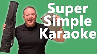 Simple Karaoke Setup for Mobile DJs  Add Another Component to your Services [upl. by Tess696]