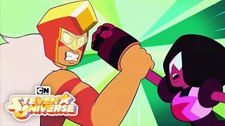 Jasper vs Garnet  Steven Universe  Cartoon Network [upl. by Liemaj]