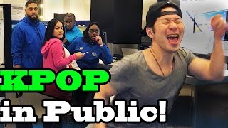 DANCING KPOP IN PUBLIC  Best of BTS EXO Blackpink BigBang Twice and more [upl. by Kimura513]