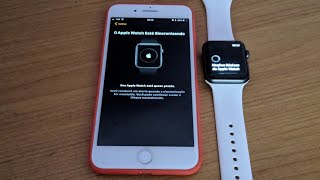 Como sincronizar o Apple Watch com o iPhone [upl. by Odnaloy]