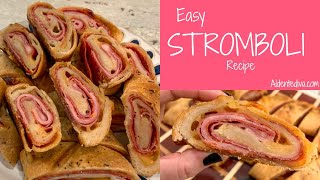 Easy Stromboli Recipe [upl. by Davidson]