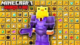 I Got ALL 122 ADVANCEMENTS In Minecraft Hardcore [upl. by Korten]