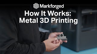 Metal 3D Printing Walkthrough  Markforged Metal X [upl. by Aivull]