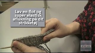 Lav en flot og super elastisk aflukning på strik [upl. by Nutter667]