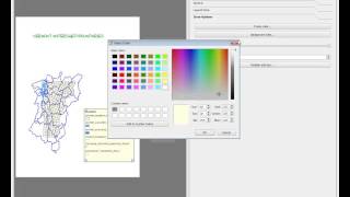 QGIS Creating Map Layouts  Printing and Exporting [upl. by Ecertak]