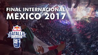 Final Internacional 2017  Red Bull Batalla [upl. by Ennoryt174]