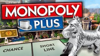 Monopoly Plus  1  ITS GOOD TO OWN LAND 4 Player Boardgame Gameplay [upl. by Saidel]