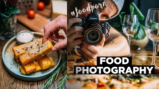 10 FOOD Photography TIPS From beginner to advanced  Behind the scene [upl. by Noruq]