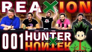 Hunter x Hunter 1 REACTION quotDeparture × And × Friendsquot [upl. by Patric]