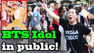 BTS  IDOL  KPop Dance in Public [upl. by Bardo]