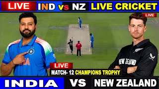 🔴Last 3 Over INDIA vs New Zealand LIVE [upl. by Annuahsal]