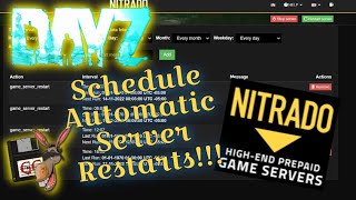 Nitrado  DayZ Server Automated Tasks [upl. by Shipman]