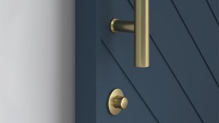 Sliding Barn Door Locks – A Simple Way To Add Privacy [upl. by Groome]