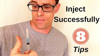 Inject TRT Successfully  8 Tips Testosterone Replacement Therapy [upl. by Ahsitruc]