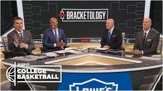 NCAA tournament bracket predictions from the experts  ESPN Bracketology [upl. by Hsirahc]