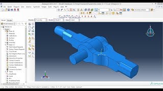 Abaqus Tutorial Videos  Assembling Parts in Abaqus [upl. by Lejna]