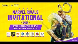 Marvel Rivals Invitational 2025 EMEA Day 4 UTC1） [upl. by Nezah917]