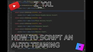 How To Script An Auto Teaming Script Into Their Regiments Or Group [upl. by Barn422]