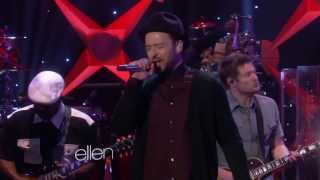 Justin Timberlake  TKO Live On quotEllenquot 2013 [upl. by Enilrad]