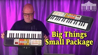 Yamaha PSSF30 Mini Keyboard review  Big Things do come in small packages [upl. by Melly141]