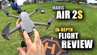 DJI Mavic AIR 2S Flight Test Review INDEPTH  How Good is it BONUS CRASHING amp RAIN Resistance [upl. by Joselow255]