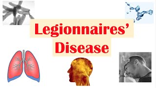 Legionnaires’ Disease  Causes Pathophysiology Symptoms Diagnosis Treatment [upl. by Enirehs]