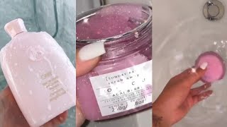 Tiktok shower routine 🚿  part 2 [upl. by Srednas19]