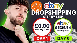 eBay Dropshipping Full Tutorial CJ Dropshipping [upl. by Aurelea317]